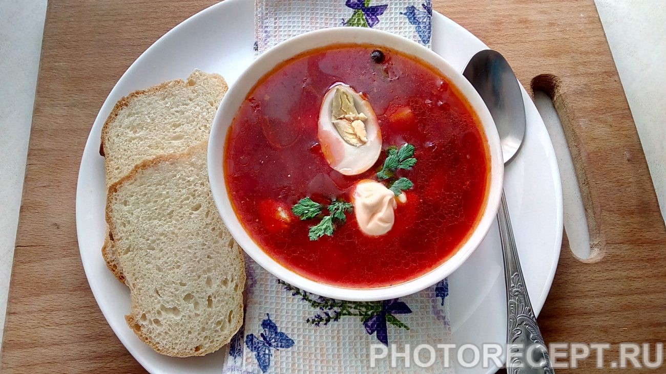 Рецепт Свекольника Горячего С Мясом С Фото