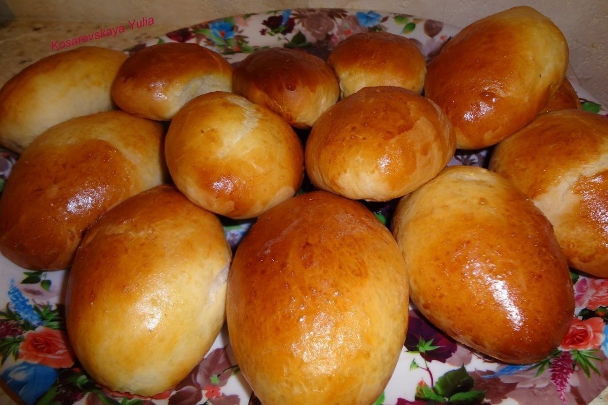 Пирожки печеные