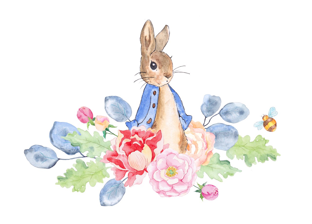 Кролик Питер иллюстрации Пасха