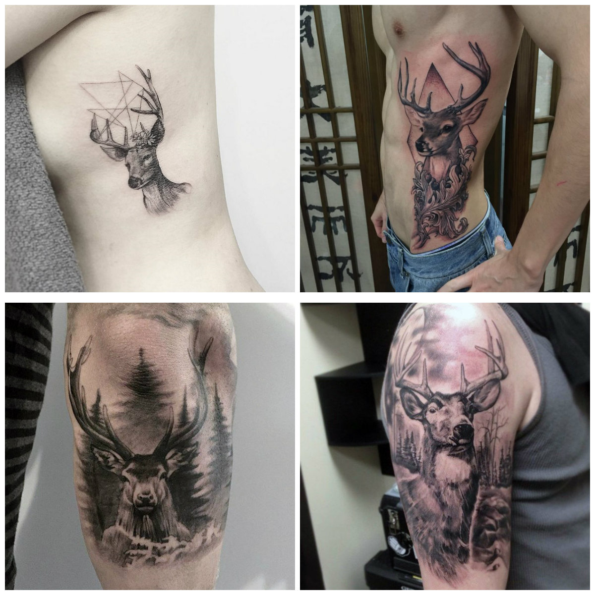 Tatuajes de venados: Los estilos de los tatuajes de venados excelentes para  todos | Tendencias de la moda | Постила