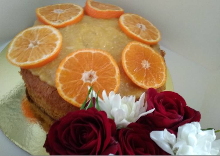 Торт из апельсинов рецепт с фото пошагово
