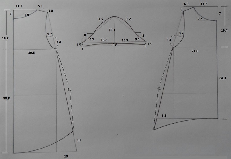 Выкройки Платьев Трапеция 50 Размер
