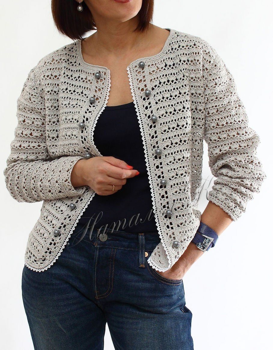 Жакет связанная крючком. Белый кардиган *Heine Crochet Cardigan*. Жакет крючком. Жакеты связанные крючком. Жакет крючком для женщин.