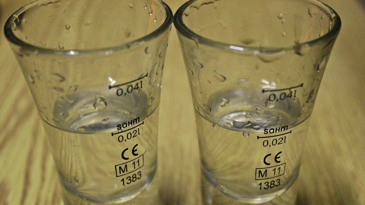 Какая пропорция спирта с водой