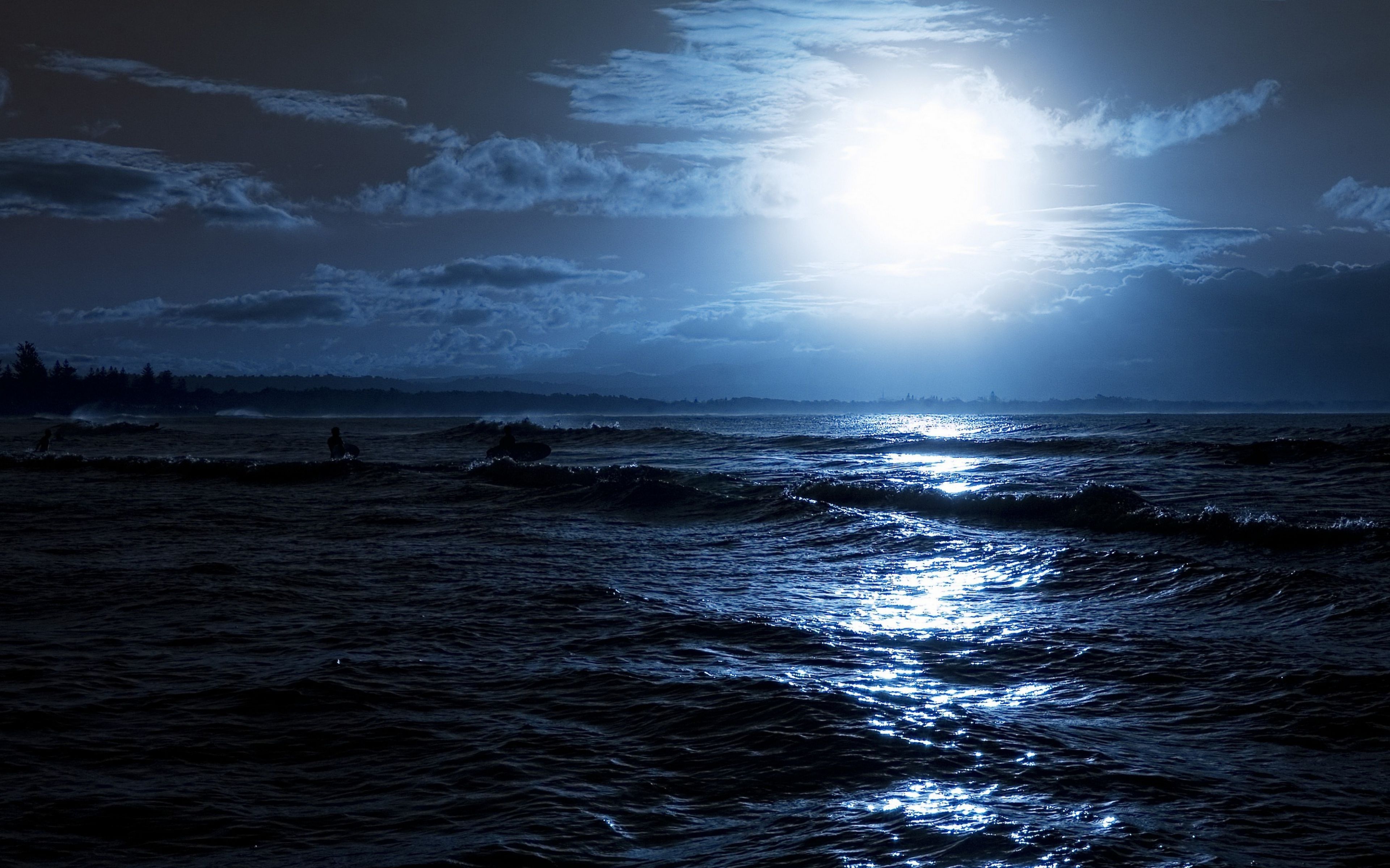 Спокойной ночи темные ночи. Лунный свет Дебюсси. Ночное море. Ночь в море. Ночной океан.