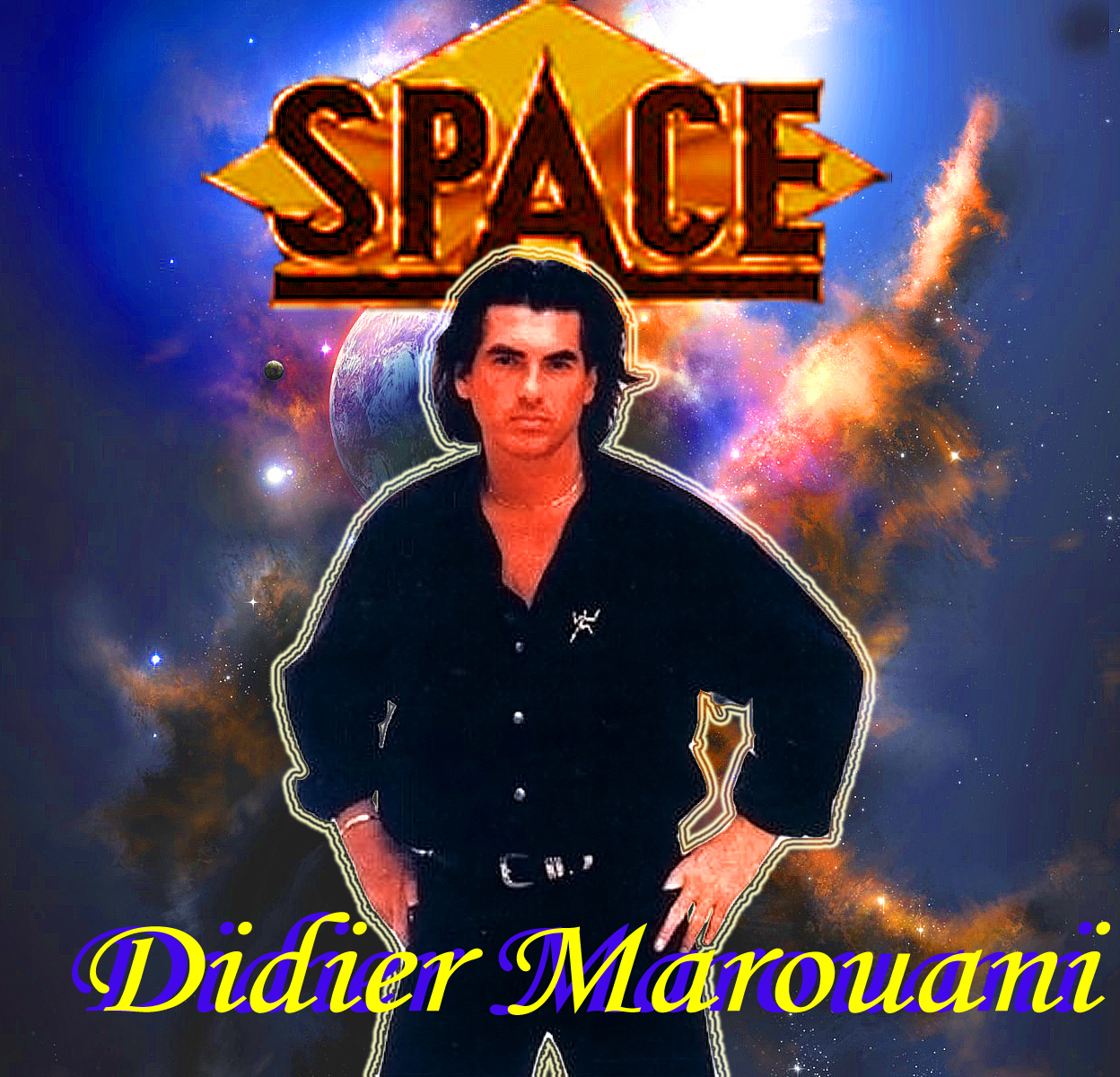 Звездная mp3. Дидье Маруани и группа Space. Дискография Didier Marouani-Space. Группа Space 1977. Спейс Дидье Маруани 1977.