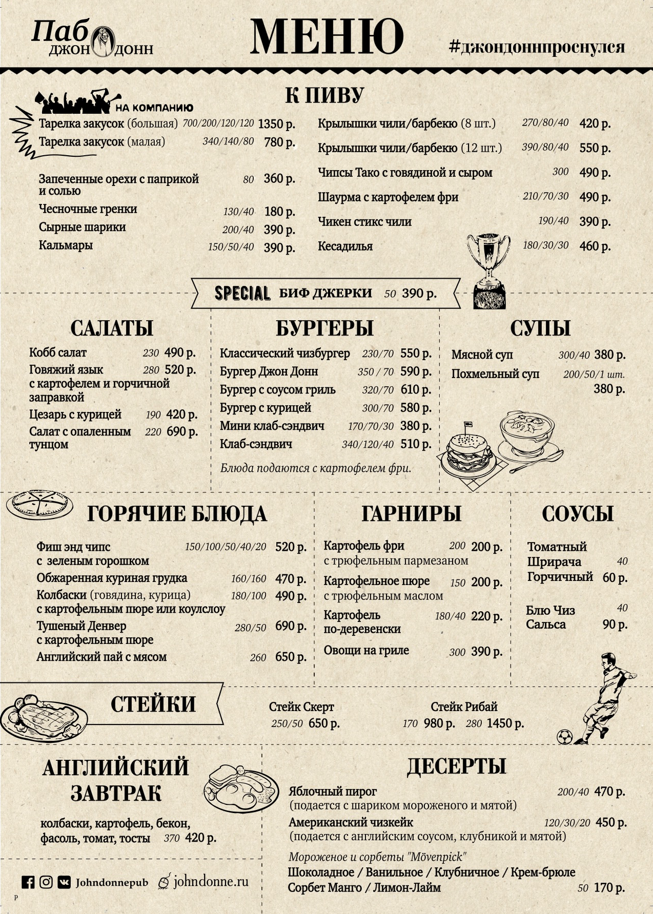 Самый дорогой ресторан в москве меню