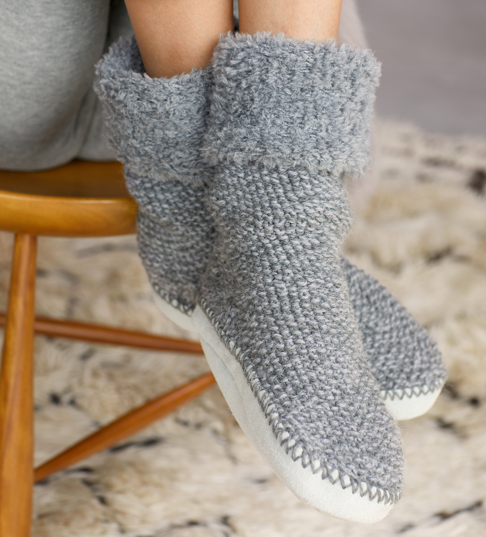 Вязание носков тапочек