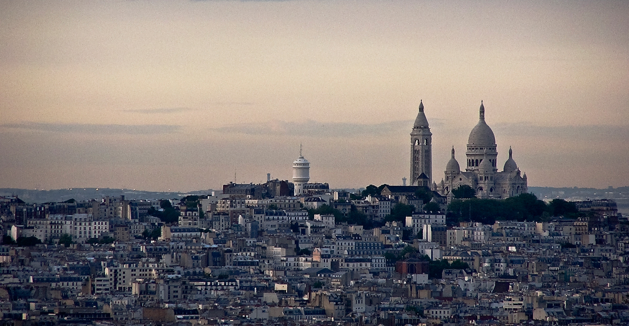 Холм монмартр в париже