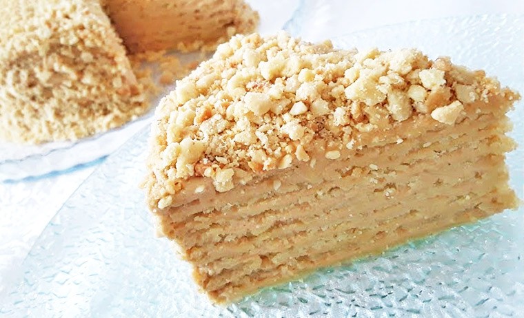 Торт арахисовая коровка