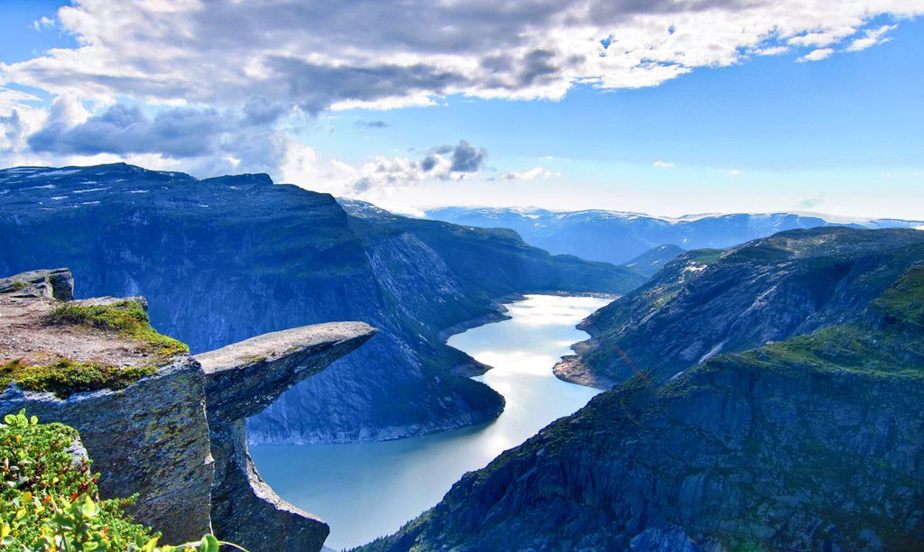 Trolltunga язык тролля