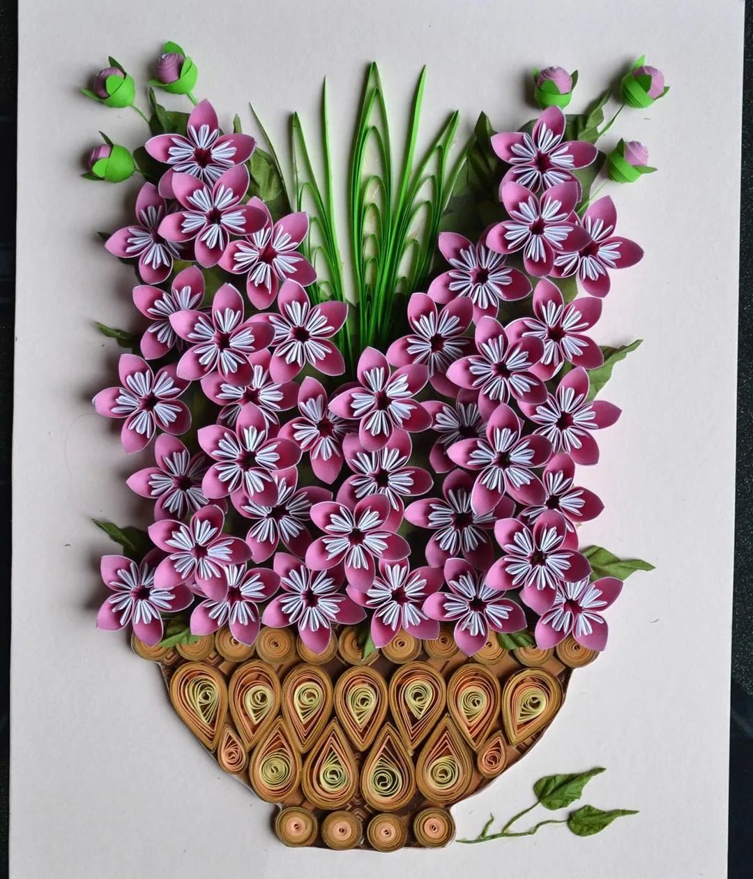 Квиллинг цветы