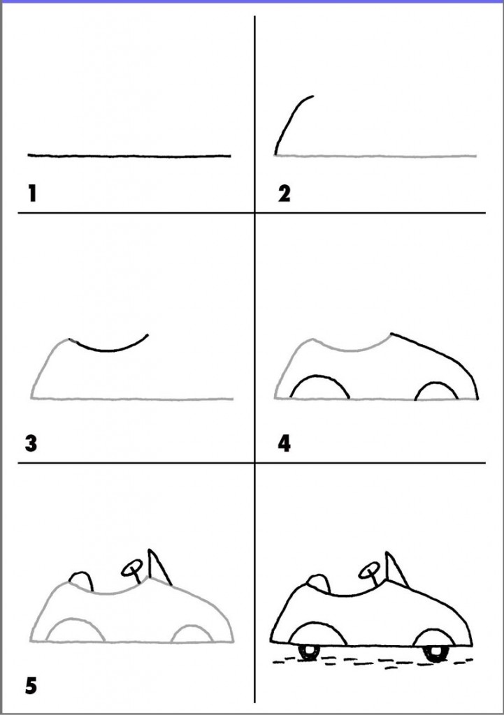 Desenhos para desenhar passo a passo