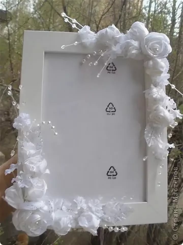 Как украсить рамку