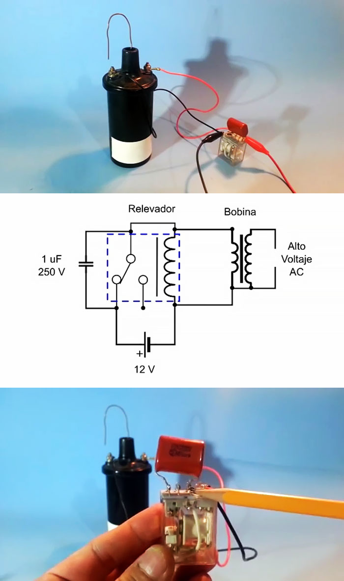 Электроудочка своими руками из катушки зажигания схема подключения