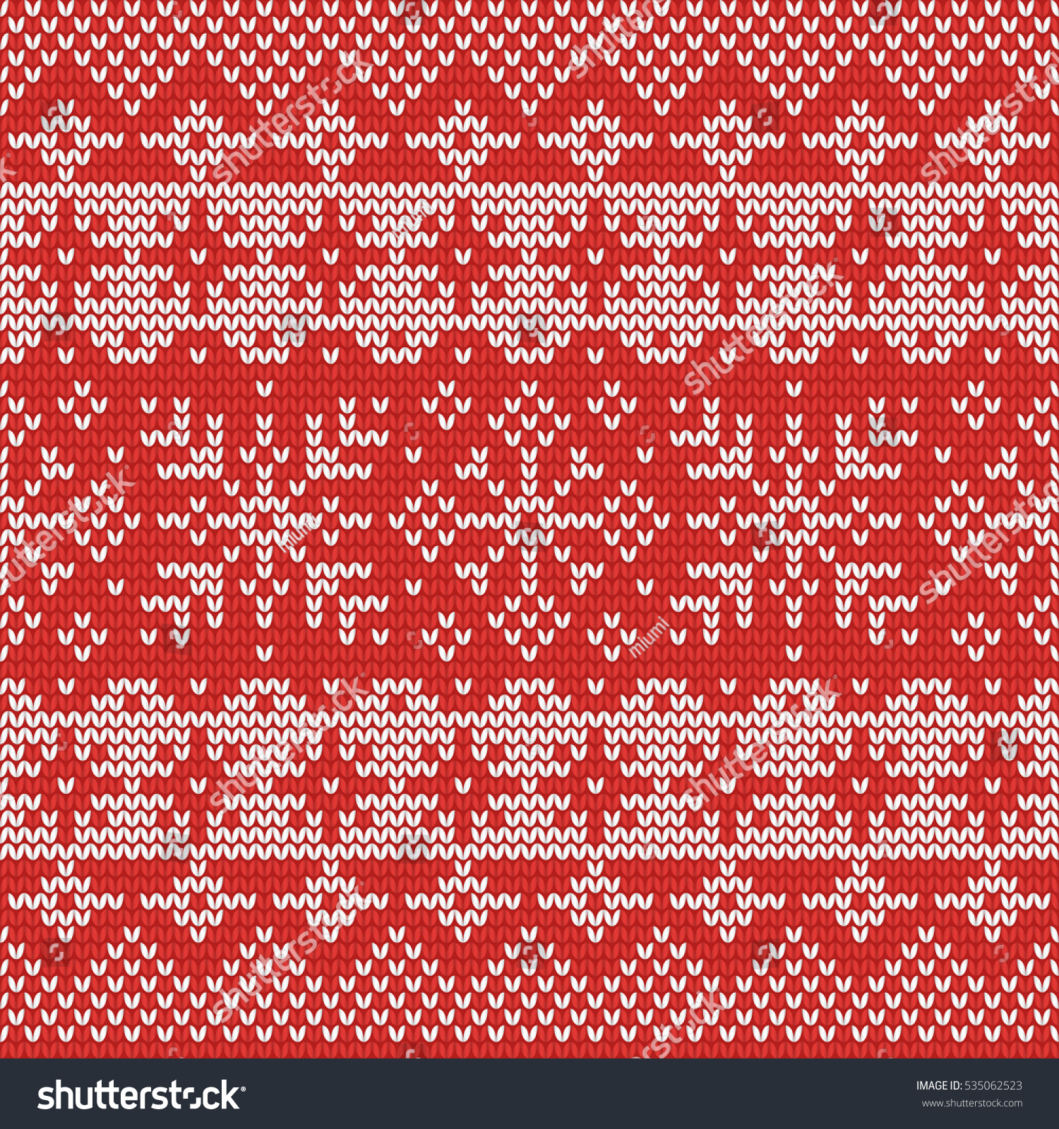 Christmas Knit pattern