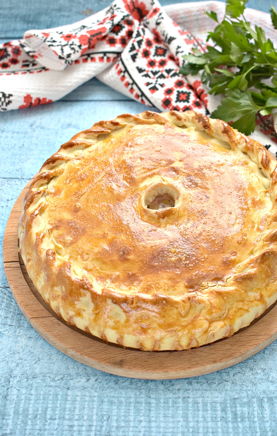 Выпечка курник