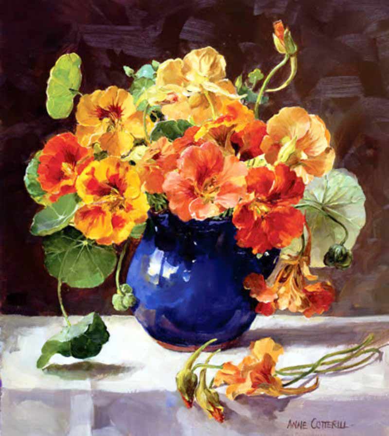Anne Cotterill — художница, «понимающая» цветы