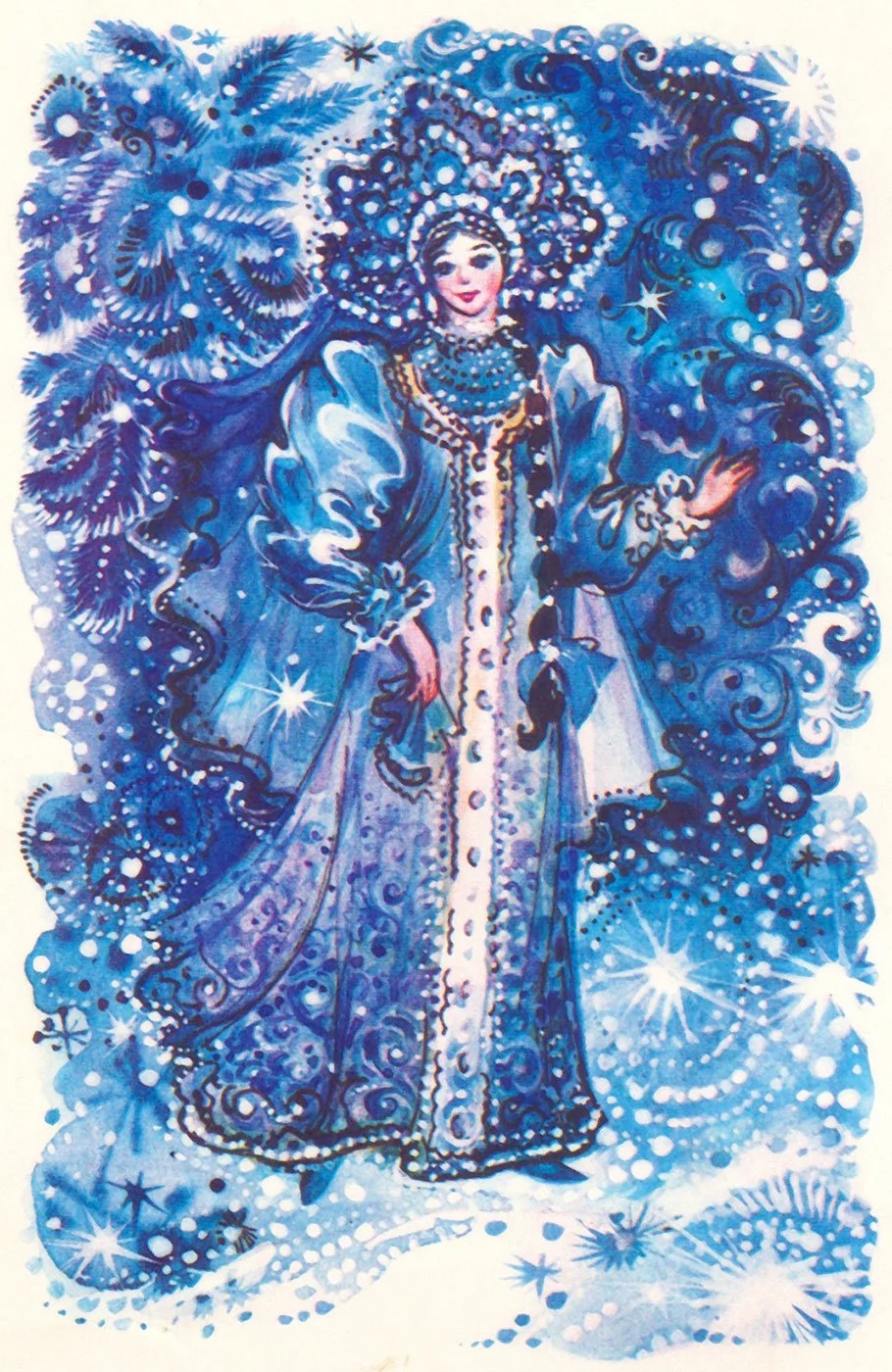Картинка снегурочка