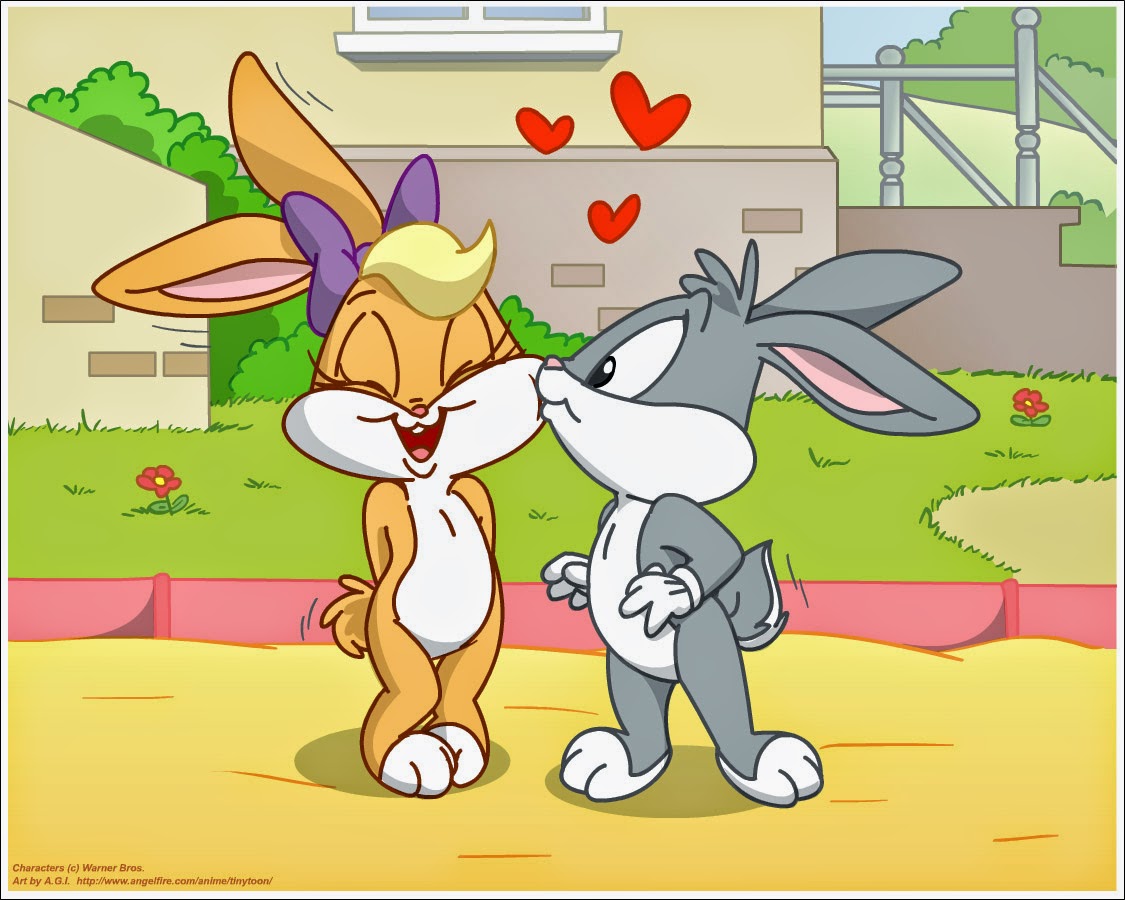 bugs-bunny-and-lola-bunny.jpg (1125 × 900) Cartoons Animados Постила.