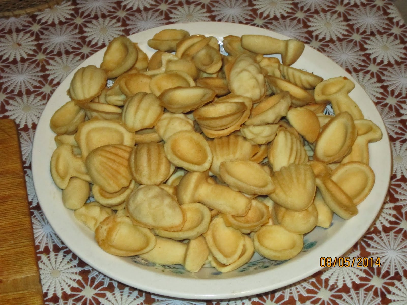 Печенье орешки грибочки шишки ракушки СССР