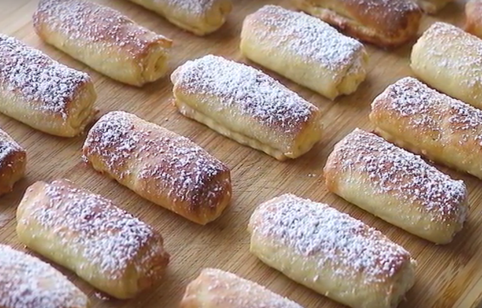 Печенье из творога с орехами