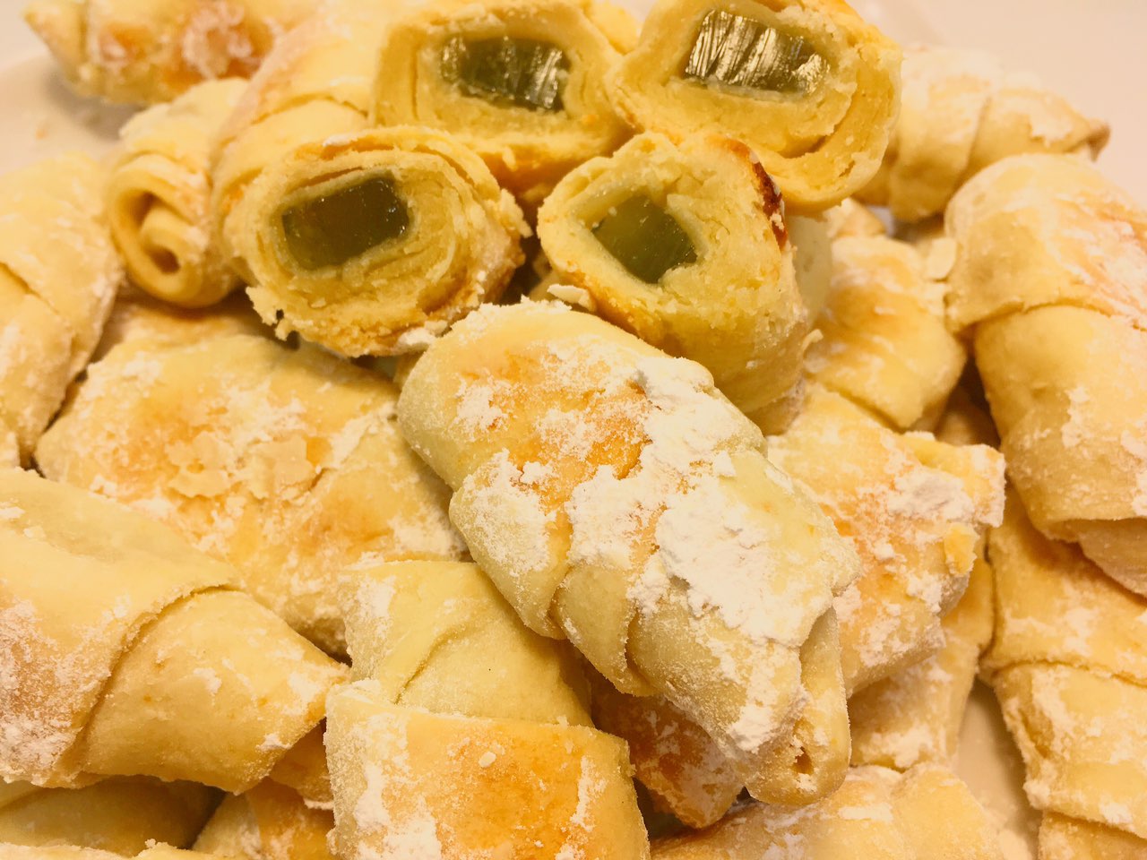 Мясной рогалик