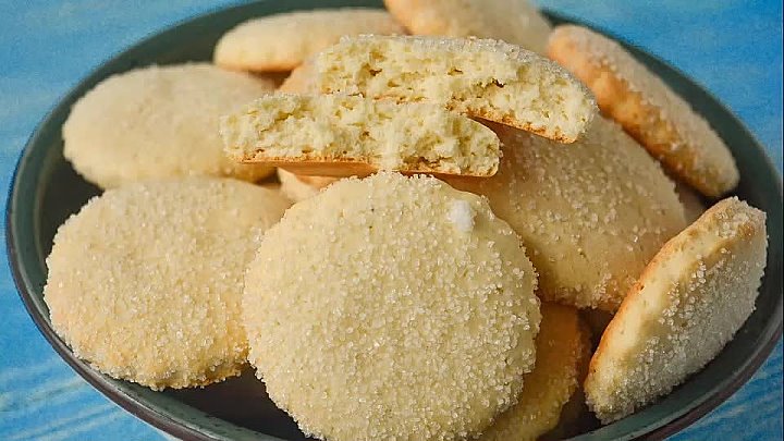 Мягкое печенье на сметане в духовке рецепт