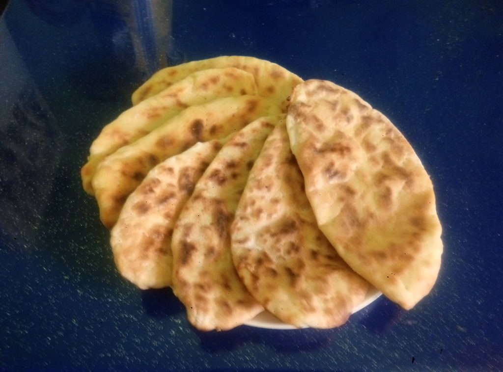 Пирожки с картошкой на сковороде