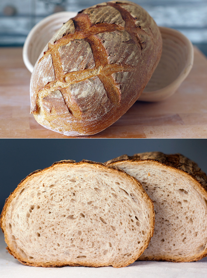 Простой хлеб дома в духовке