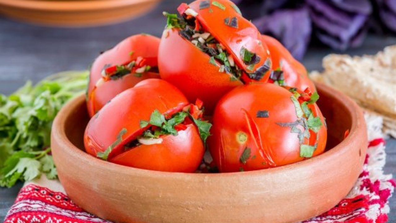Пряные томаты