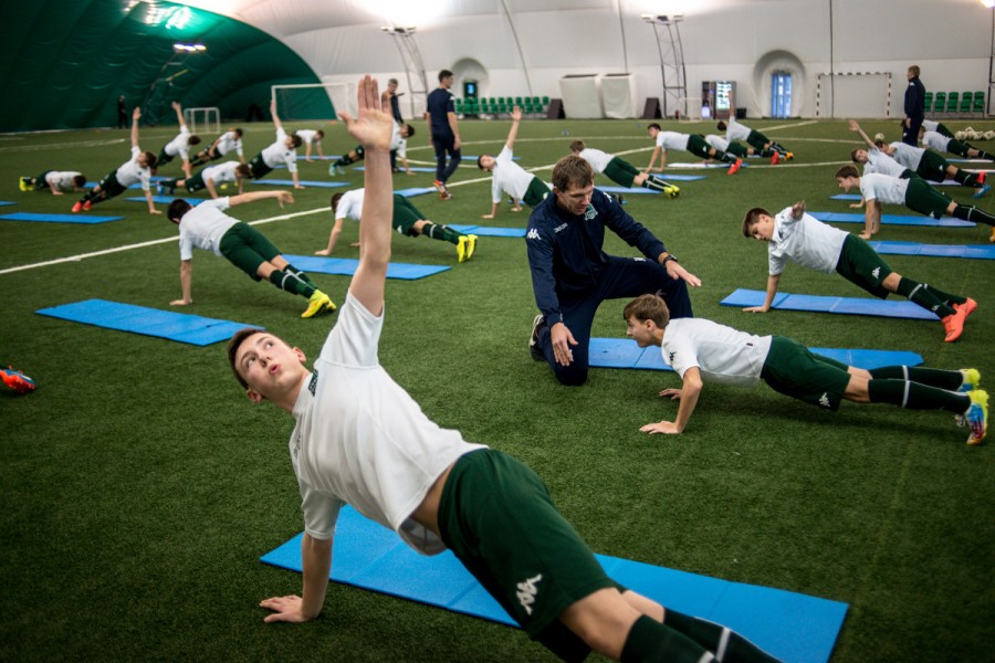 Тренировки профессиональных спортсменов