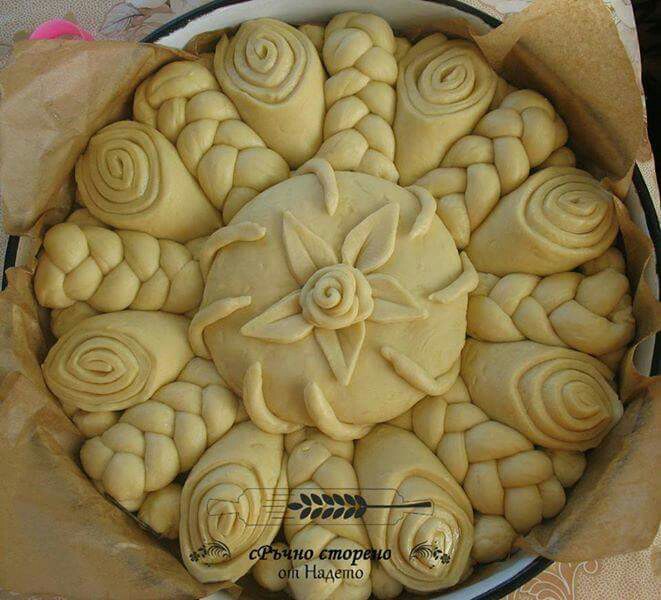 Украшения из теста для выпечки
