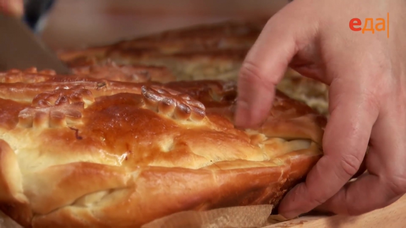 Мясной пирог от Евгении Баруковой