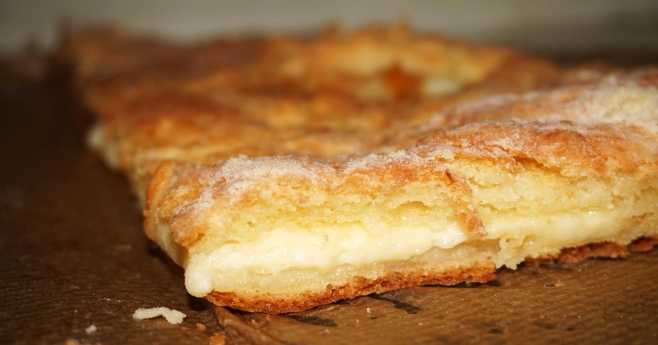 Яблочный сырный пирог