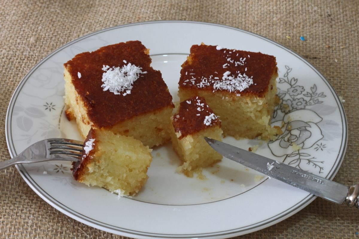 Молочный пирог