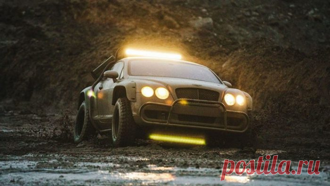 Единственный в мире внедорожник Bentley Continental GT появился в продаже