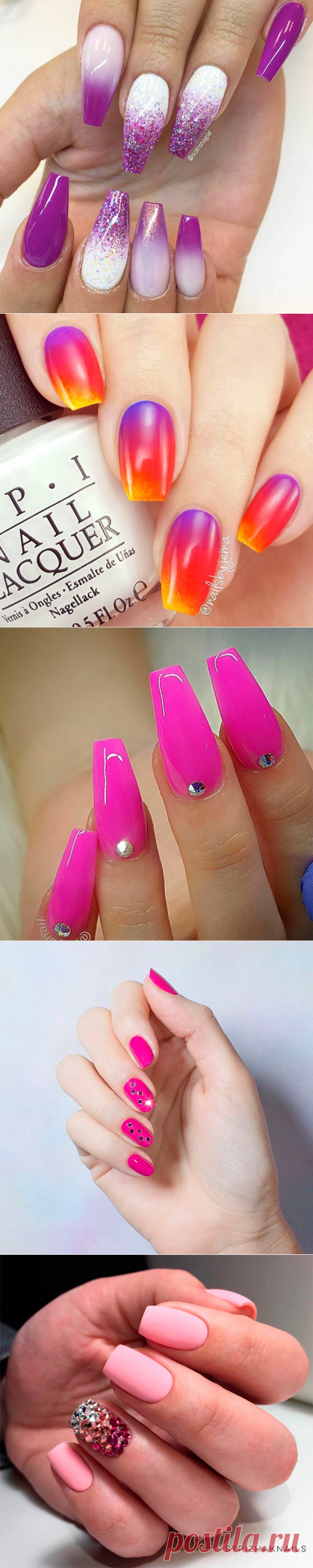 Magnificent Ballerina Nail Shape Designs