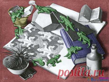 Мориус Корнелиус Эшер | Mauris Cornelis Escher | Мастер иллюзий
