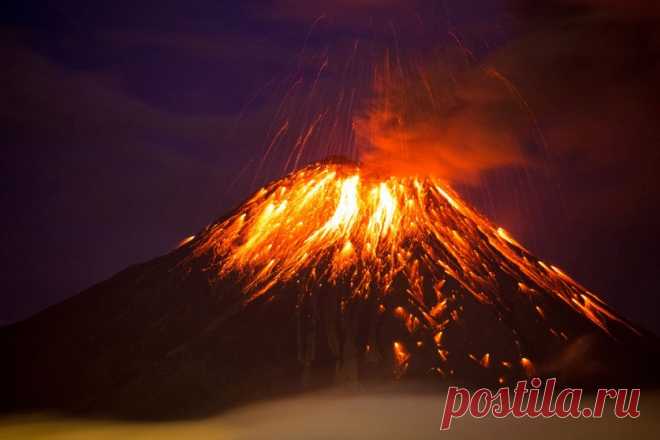 Извержения вулканов: самые зрелищные фото — 2016 — Наука и жизнь
