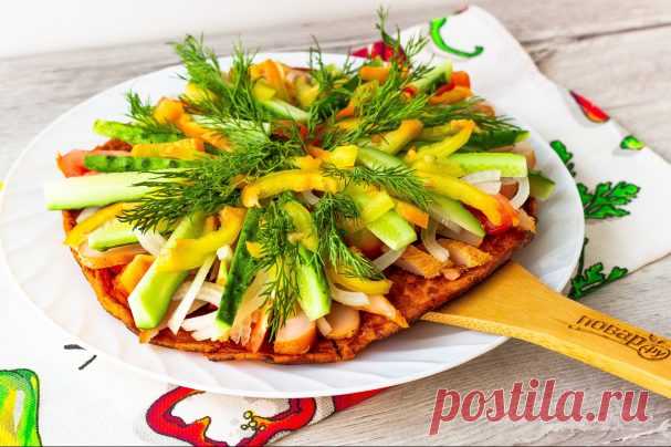 Курица с овощами на гречневой галете - пошаговый рецепт с фото на Повар.ру