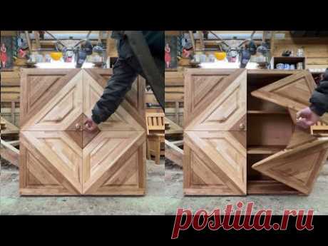 DIY Тумба Из Дров 3D! Furniture Of Firewood 3D, Impossible Origami Folding Door! Oak, Ash and Birch Welcome to Pavel Evmenov where I make furniture and crafts with wood, metal, and anything else I find useful. My projects are wide ranging in design style fr...