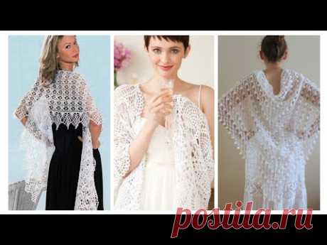 Trendy Fashion Summer Top Tops Outfit Verity Bridal Cute Easy Crochet Shawl Design Free Pattern