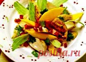 Азиатский салат с курицей и манго | Отдыхай КЛАССно!!!