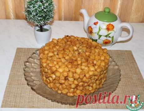 Торт из кукурузных палочек и сгущённого молока – кулинарный рецепт
