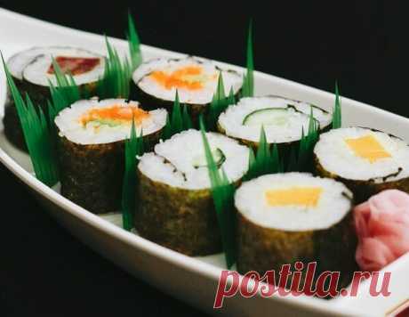 ПП роллы и суши: диетические низкокалорийные рецепты с нори, красной рыбой, цезарь - Glamusha