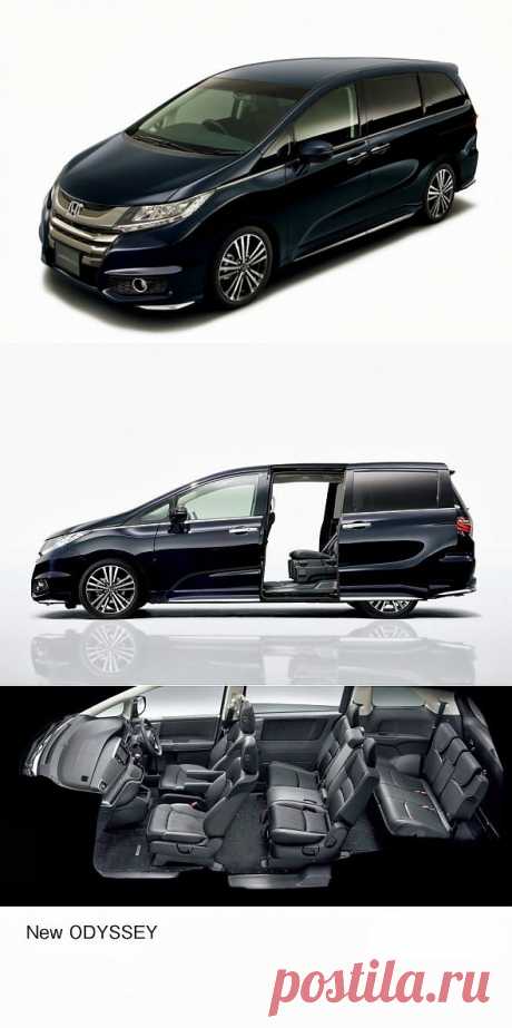 5 поколение Odyssey от Honda. Больше возможностей для большой семьи.