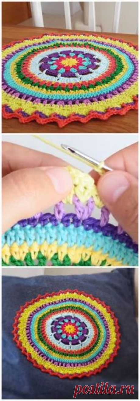 Learn To Crochet Beautiful Mandala