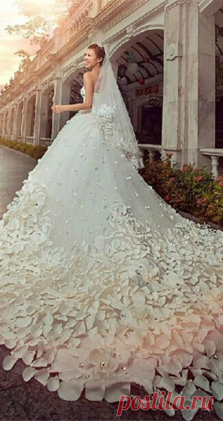 Wedding Theme - Weddings #2306627 Weddbook is a content discovery engine mostly specialized on wedding concept. You can collect images, videos or articles you discovered  organize them, add your own ideas to your collections and share with other people - Gorgeous Wedding Dresses Sweetheart Crystals Cathedral Train Flowers Elegant Romantic Sleeveless Ball Gowns from https://Babyonlinedress.com #winter