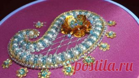 EMBROIDERY: PAISLEY \ ВЫШИВКА : ПЕЙСЛИ PATTERN \ СХЕМА https://ru.pinterest.com/pin/464996730271628460/ Hi! The most beautiful and simple embroidery on my channel! SUBSCRIBE! Привет! Самая красива...